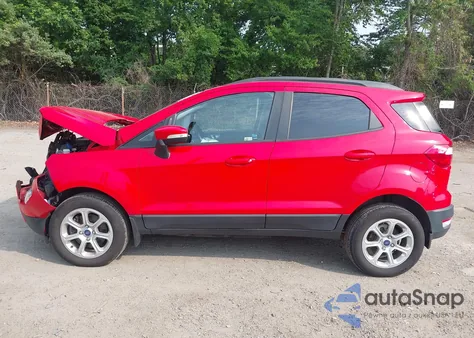 2019 Ford Ecosport Se from USA, damaged, VIN MAJ6S3GL3KC250927